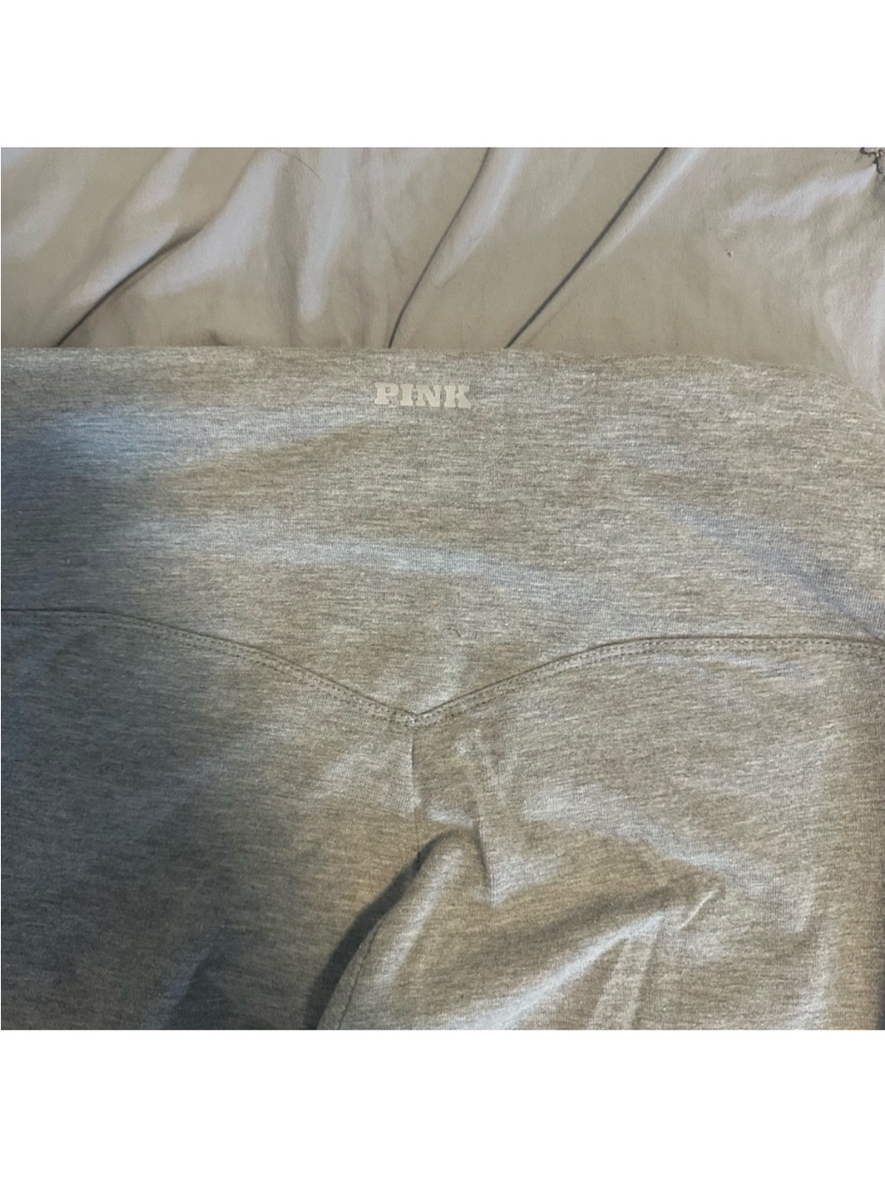 PINK Victoria's Secret Gray High-Waist Leggings